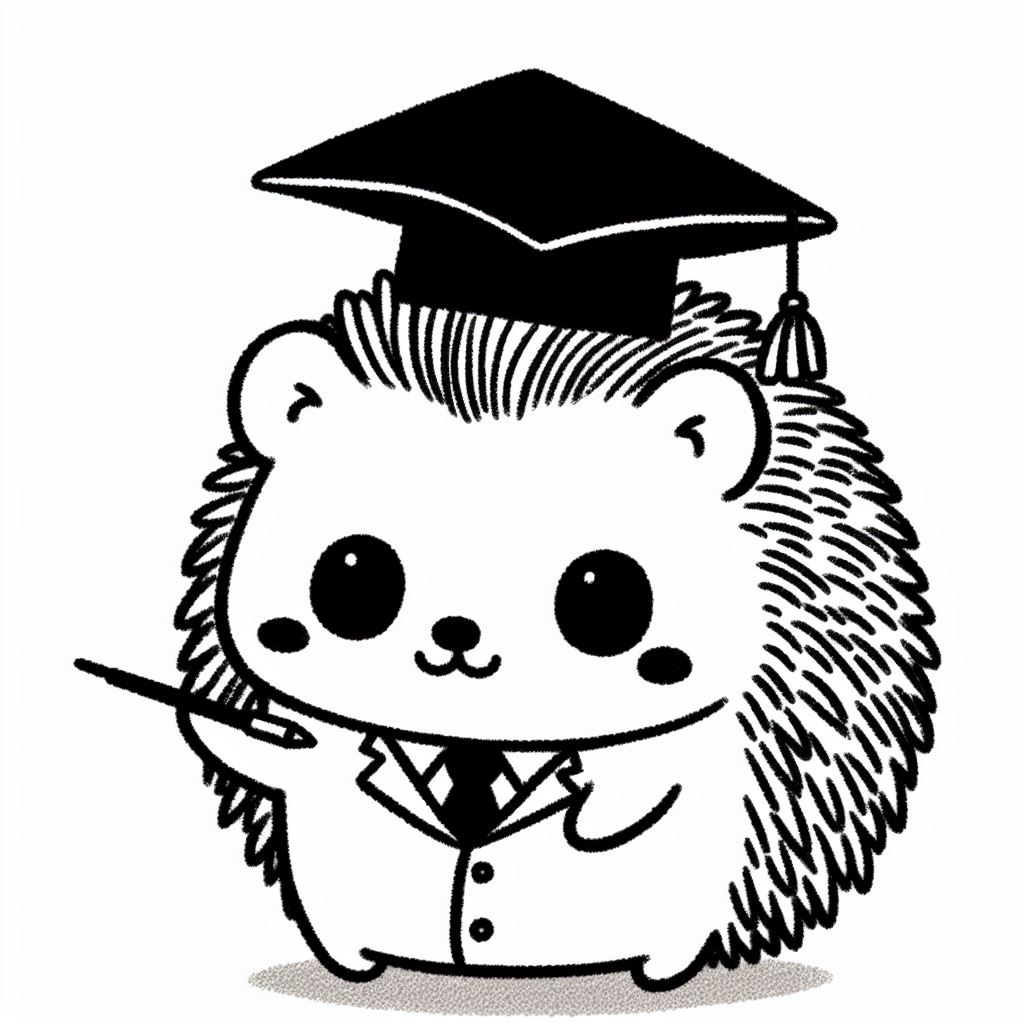 Hedgehog Maths Logo